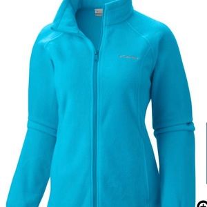 Columbia Light Blue Fleece Jacket
